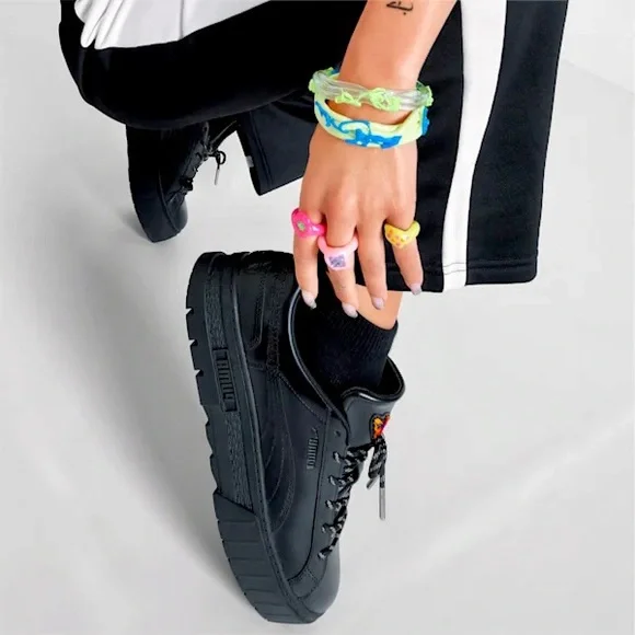 🌈 SOLD Amazing Dua Lipa Puma platforms - Picture 2 of 13